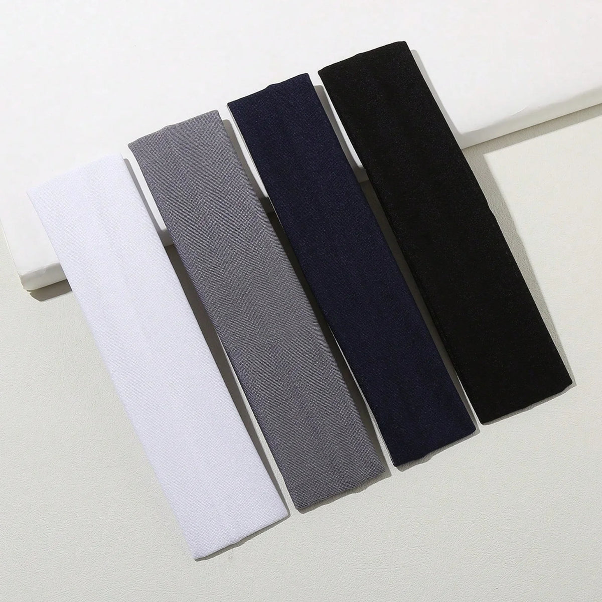 4-Pack Minimalist Preppy Headbands for Women