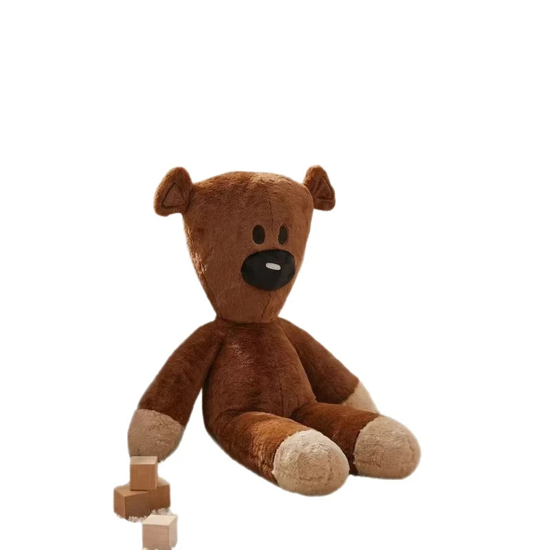 30/50/60/80/110cm Mr Bean Teddy Bear Plush Toy Cute Soft Stuffed Animal Home Sofa Decor Accompany sleep Doll Girls Birthday Gift