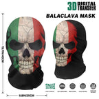 Skeleton Full Face Fashion Headwear Mask Motorcycle Perspective Net Balaclava Bike Outdoor Wearing Halloween, Christmas Mask