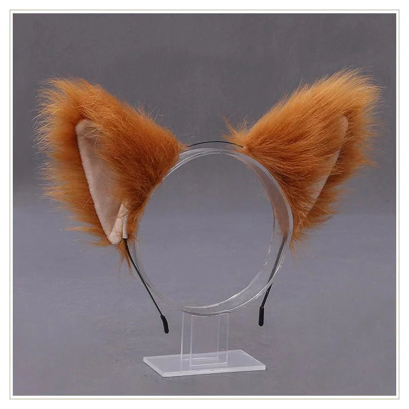 Lolita Cat & Fox Ear Cosplay Headband for Women & Girls