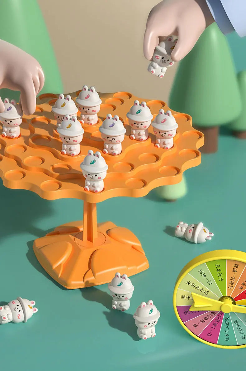 Frog Balance Tree Math Game Montessori Educational Toy for Kids