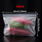 Reusable Silicone Food Storage Bags – Leakproof Freezer Storage Set
