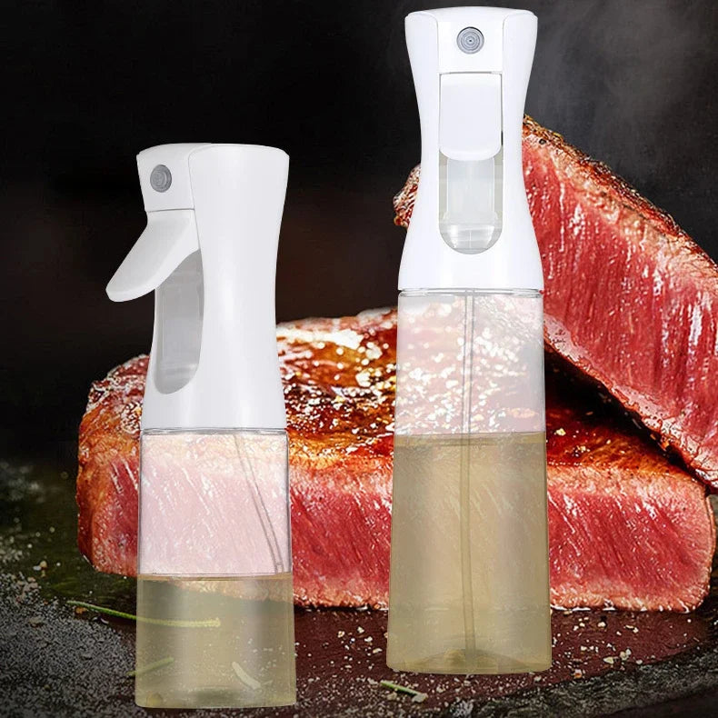 Dual-Use Oil Spray Bottle – Cooking Mister & BBQ Oil Brush