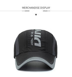 Quick Dry Breathable Mesh Baseball Cap for Summer Outdoor Sports
