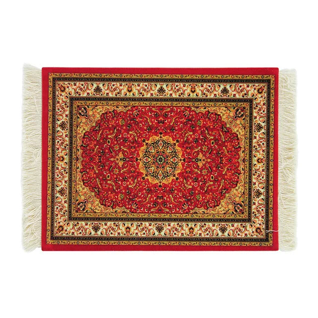 Mousepad Meal Mat Persian Carpet Style Rubber Anti-slip Durable Printing Rectangle Gaming Mouse Pads Coaster