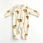 Spring Baby Romper Warm Fleece Jumpsuits for Baby Autumn Long Sleeve Infant Rompers Newborn Boy Girl Homewear Pajamas