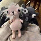 Funny Chihuahua Plush Keychain Cute Puppy Bag Charm Gift Toy