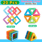 Magnetic Building Blocks Construction Sets Toy For Kids DIY Toys STEM Learning Educational Magnet Toys Birthday Gift