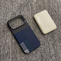 Carbon Fiber Texture Leather for MagSafe Wireless Charging Phone Case for iPhone 18 17 16 15 14 13 12 Pro Max Protective Cover