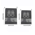 5PCS Waterproof Shoe Storage Bag Set Large Capacity Travel Organizer Pouch