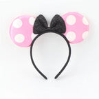 Mouse Ears Sequin Bow Headband for Kids & Moms