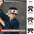 Japanese Hachimaki Samurai Sports Headband