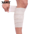 AOLIKES 1PC 40-180CM Elastic Bandage Compression Knee Support Sports Strap Knee Protector Bands Ankle Leg Elbow Wrist Calf Brace
