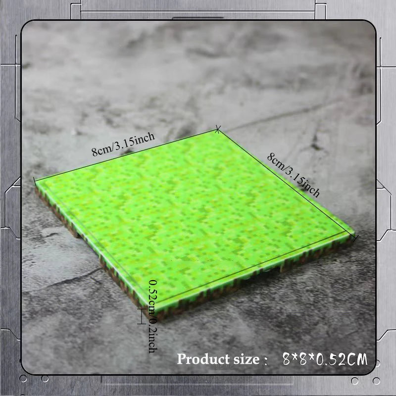 Magnetic Base Plate Variety Baseplates Match Mine World Magnetic Building Blocks Toys for Boys and Girls Children Gift