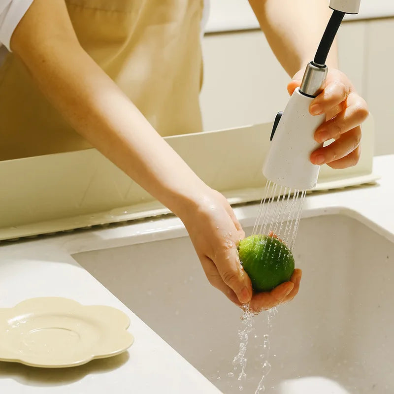 Silicone Sink Splash Guard – Waterproof Non-Slip Sink Baffle with Suction Cups