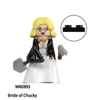 Horror Movie Serie Ash Sally Eerrifier Mini Action Figures Model Building Blocks Thrilling Ghosts Souls Doll Bricks Kit Toy Gift