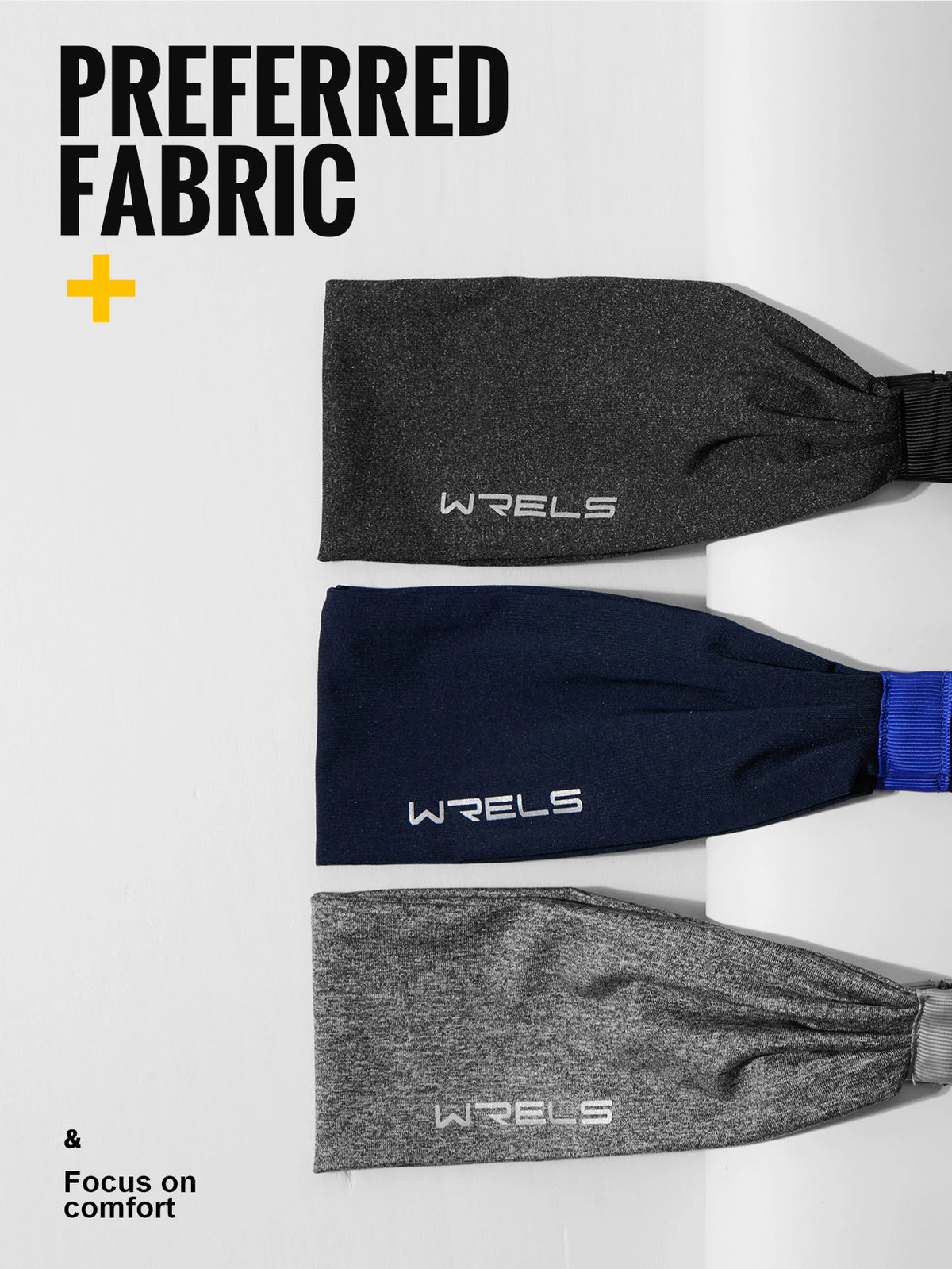 WRELS Moisture Wicking Sports Headband