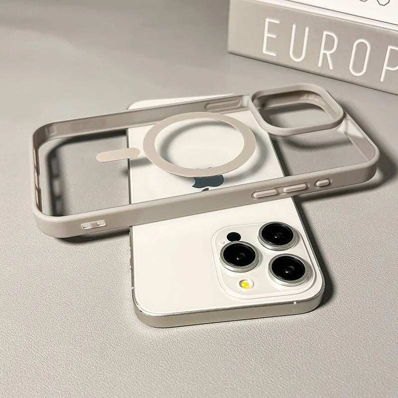 Luxury Candy For Magsafe Wireless Charging Phone Case For iPhone 18 17 16 15 14 13 12 11 Pro Max 16 Plus 17e Air Magnetic Cover