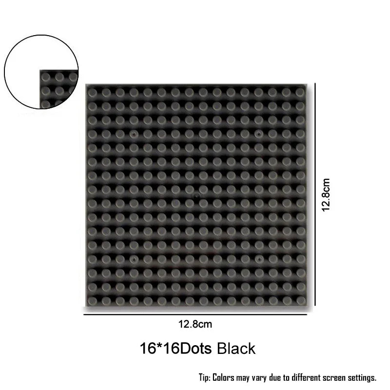 Classic Building Block Baseplate for Creative Construction Toy Sets