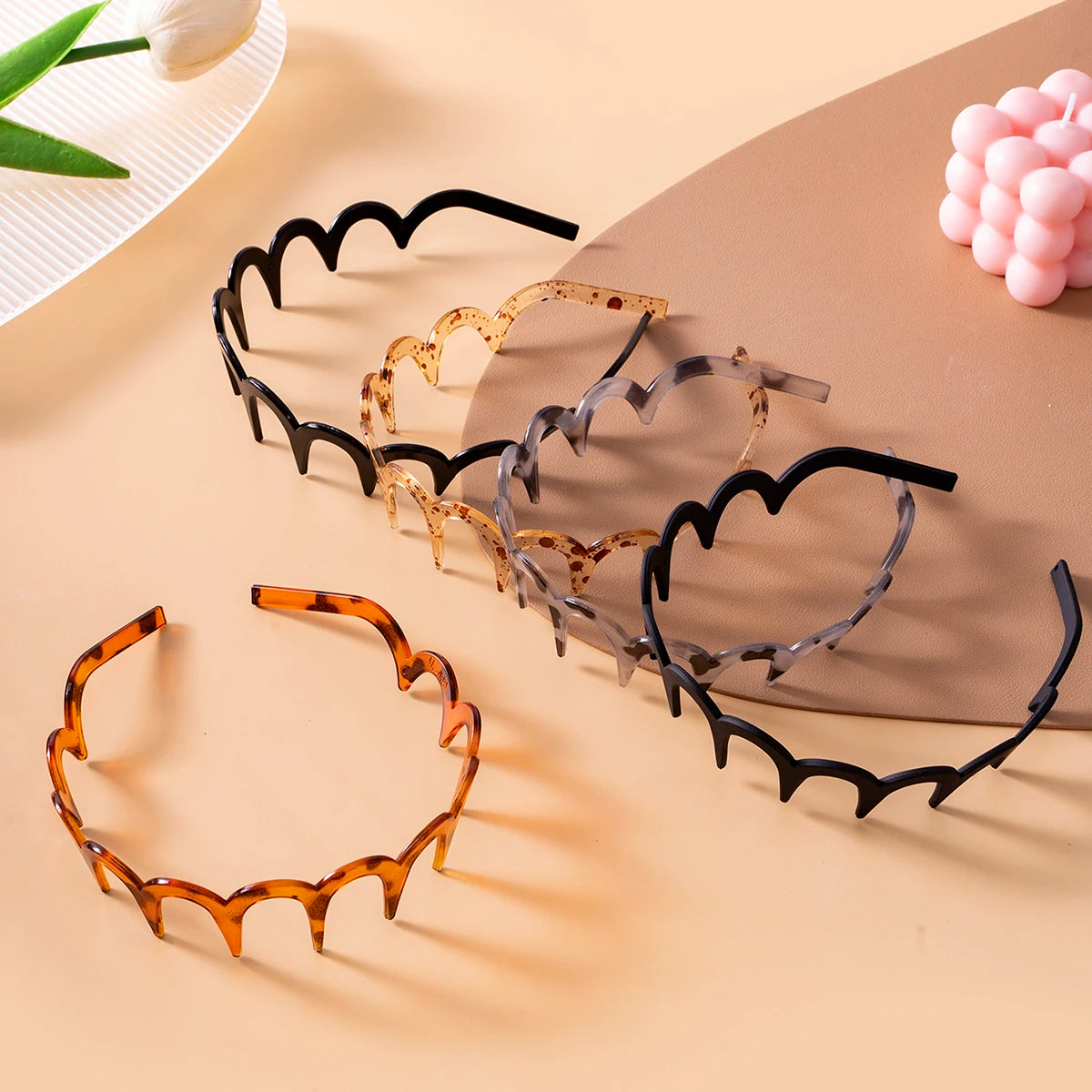 Korean U Shape Non-Slip Hair Comb Headband for Women