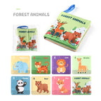 Soft 3D Touch & Feel Baby Cloth Book