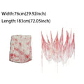 Halloween Bloody Gauze Decorations,Horror Bloody Cloth Bandage,Door Curtainsss,Halloween Haunted House Party Props
