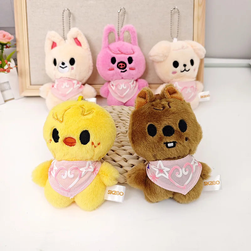 SKZOO Plush Keychain Cartoon Stuffed Doll for K-Pop Fans Gift