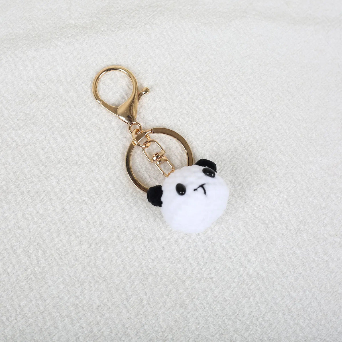 Mini Animal Crochet Keychain Cute Knitted Doll Keyring