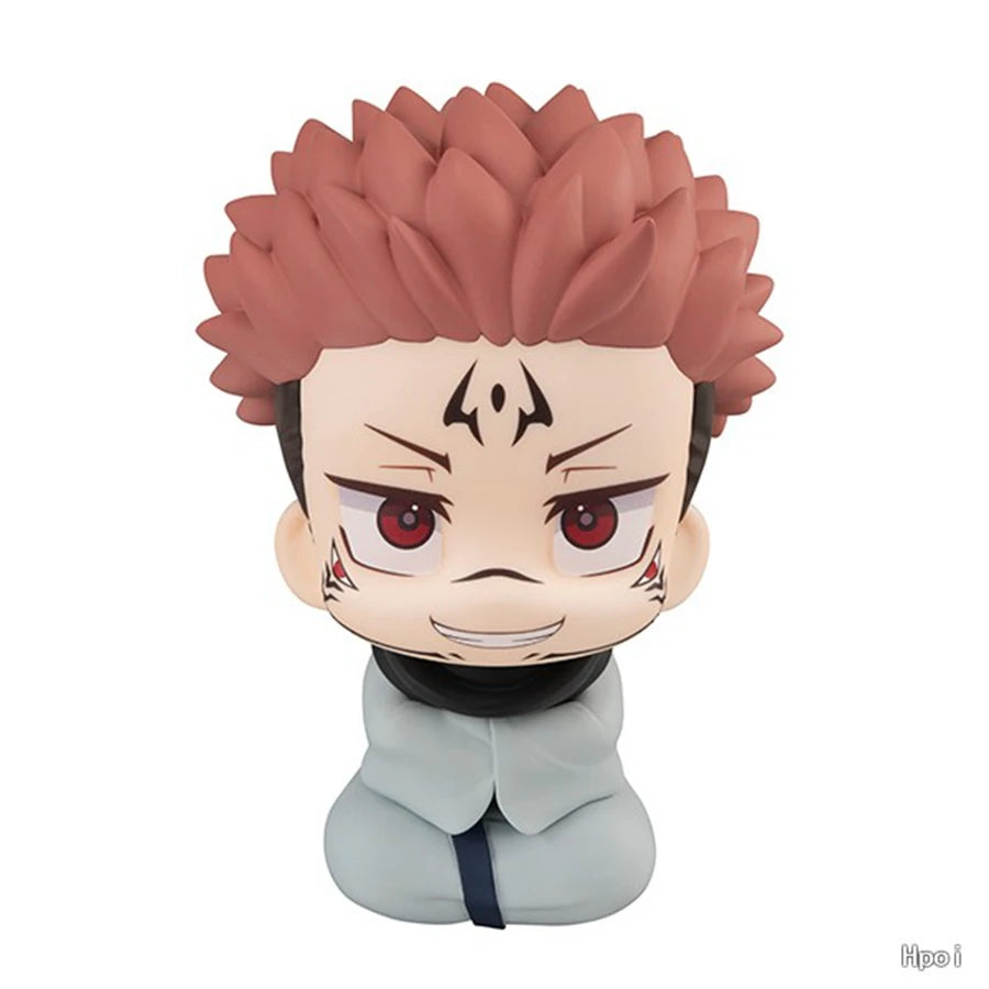 10cm Jujutsu Kaisen Anime Figure Look Up Chousou Action Figure Q Version Satoru Gojo/Geto Suguru Figurine PVC Collection Toys