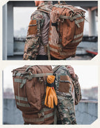 Tactical MOLLE Keychain Gear Clip Belt Holder for Outdoor EDC