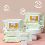 3 Packs, 80 Pet Wipes Per Pack, Pet Wipes for Cats and Dogs, Specially Designed for Wiping Tear Stains and Cleaning Body Parts, No-Rinse Deodorizing Cleaning Wet Wipes