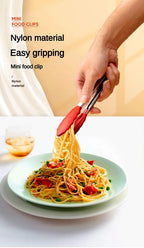 Anti-Slip Stainless Steel Cooking and Serving Tongs for Kitchen
