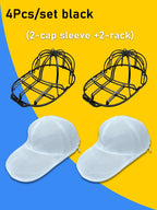 2Pcs/set Hat washing set, baseball duckbill cap, washing and sun drying integrated, non deformed machine wash protective rack