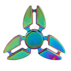 Rainbow Metal Fidget Spinner Stress Relief Finger Toy for All Ages