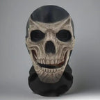 Halloween Ghost 3D Printed Mask, Stretchy Mesh Full Head Accessory, Fun Horror Cosplay Party Halloween