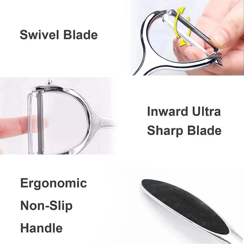 Vegetable Peeler – Stainless Steel Multi Function Kitchen Tool