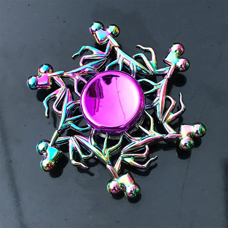 Colorful Metal Fidget Spinner – Stress Relief Toy