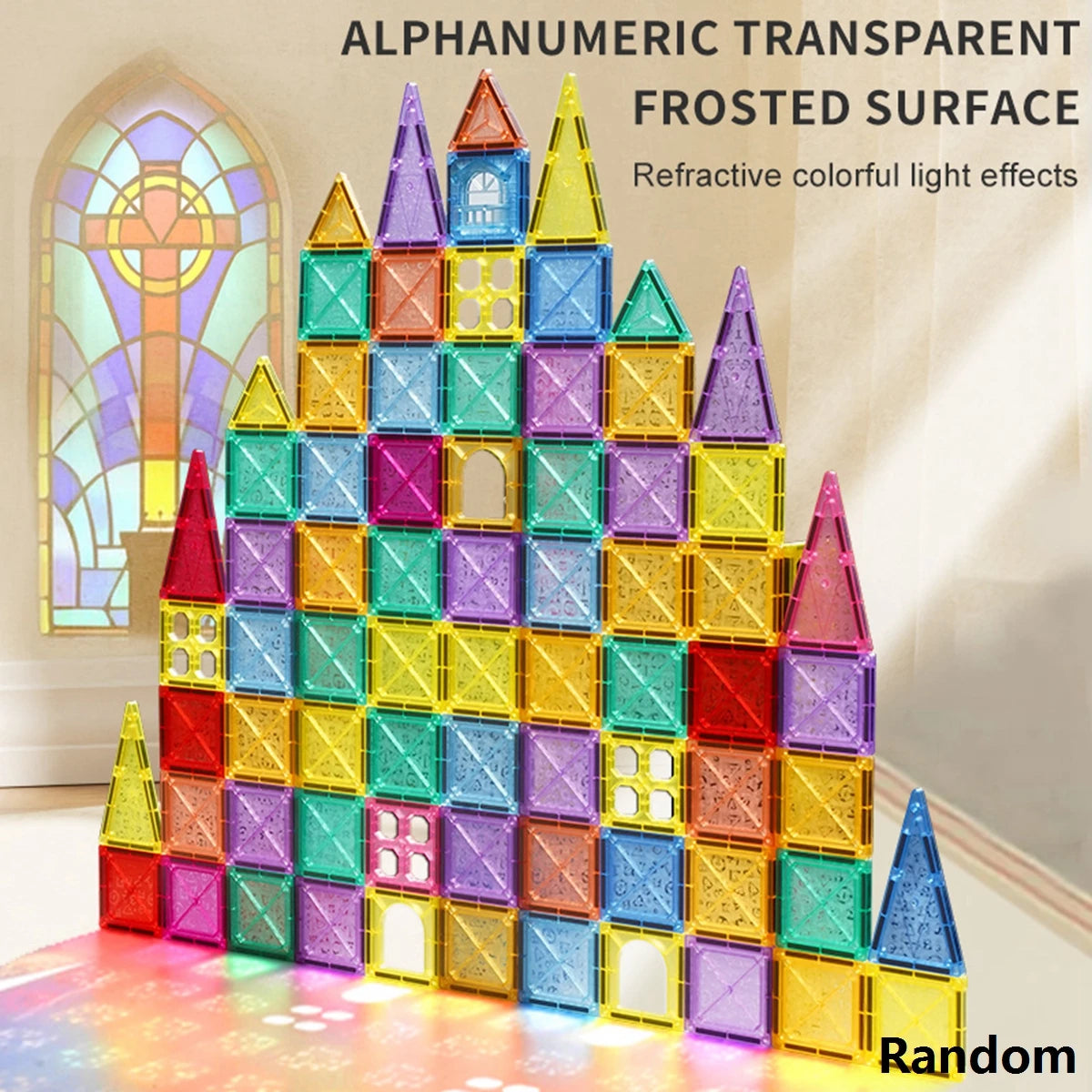 Magnetic Tiles STEM Building Blocks Educational Toy for Kids