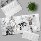 New Misa Amane Light Yagami Desk Mat Death Note Anime Mousepad Computer Gamers Lock Edge Mouse Pad Gaming E-sports Keyboard Pads