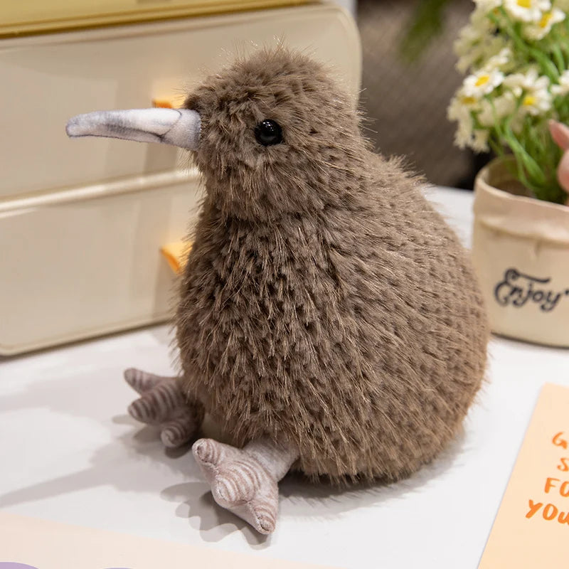 Soft Simulation Kiwi Bird Plush Toys 20-35cm Cute Stuffed birds Animals Soft Doll Kids Toys for Children Birthday Gift