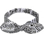 Boho Cross Knot Elastic Headband for Women