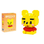 Disney Zootopia Small LinaBell Building Blocks Judy Nick Model Donald Duck Education Lotso Toys Mickey Mouse For Kids Birthday