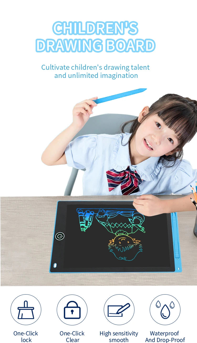 Multi-Size LCD Writing Tablet for Kids