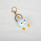 Mini Penguin Crochet Keychain Cute Animal Bag Charm