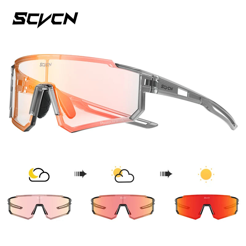 SCVCN UV400 Sports Cycling Sunglasses for Men & Women