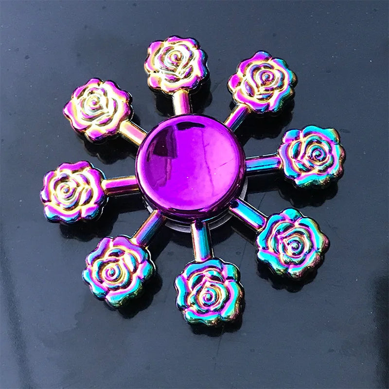 Colorful Metal Fidget Spinner – Stress Relief Toy