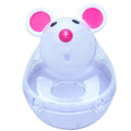 Cat Toy Mouse Tumbler Leak Food Feeder Pet Puzzle Cartoon Cat Toy Leakage Ball Kitten Interactive Toys Slow Feeding Pet Supplies