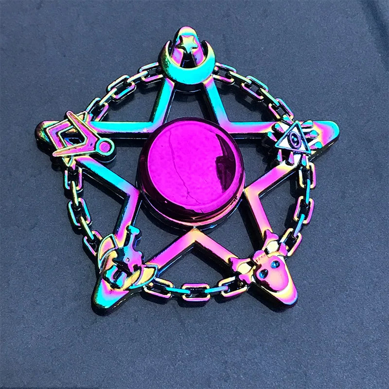 Rainbow Metal R188 Fidget Spinner