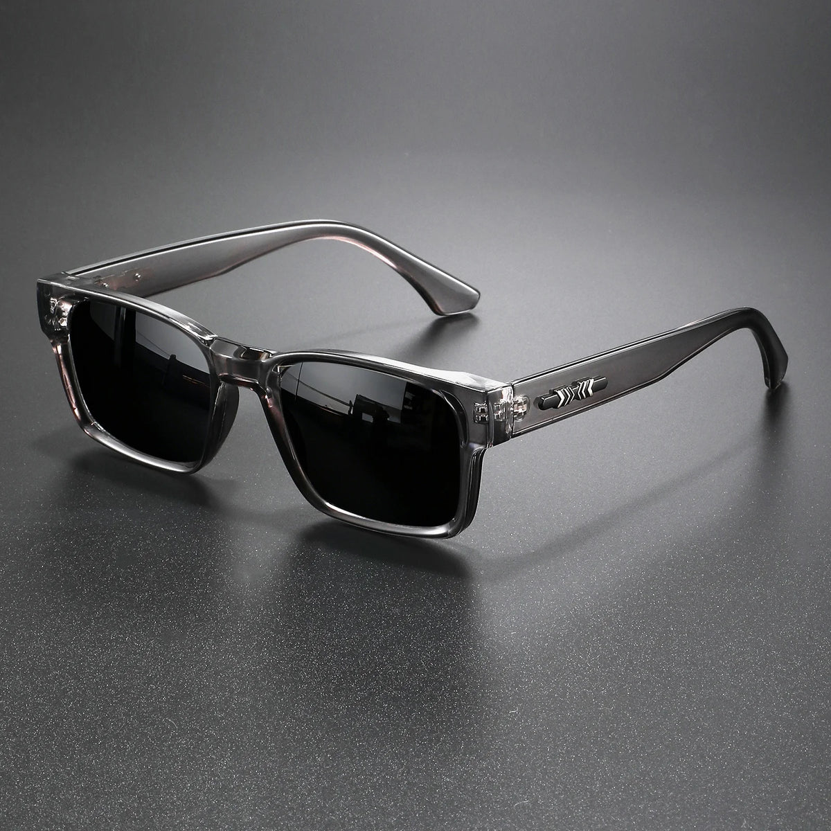 Retro Punk Square UV400 Sunglasses for Women & Men