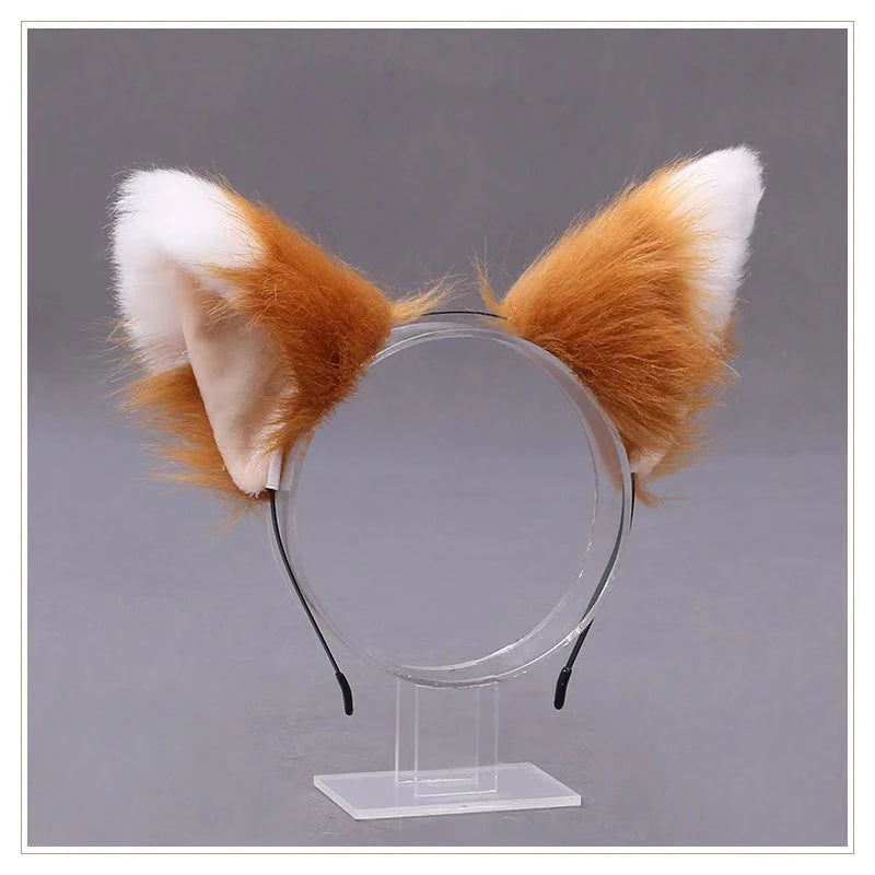 Lolita Cat & Fox Ear Cosplay Headband for Women & Girls
